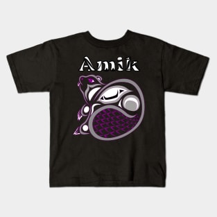 Amik (Beaver) Demisexual Pride Kids T-Shirt